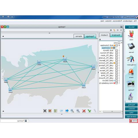OmniVista 8770 Network Management System. Topology